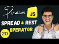 SPREAD And REST Operator In JavaScript Premium JavaScript