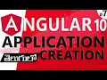 ANGULAR IN TELUGU ANGULAR 10 IN TELUGU ANGULAR FIRST APPLICATION CREATION
