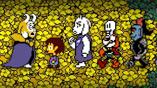 undertale but every boss chases you
