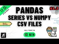 Class 12 IP - Data Handling using Pandas