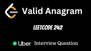 LeetCode - 242 Valid Anagram Python Beginner-Friendly Logic Fully Explained