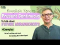 Present Continuous for Future Arrangements English Grammar for Beginners