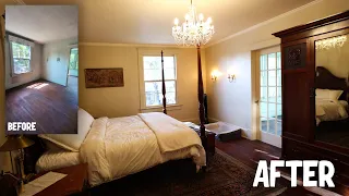 Complete master bedroom transformation! #diy #remodel #renovation