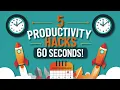 The Shocking Truth About Productivity Hacks That Actually WORK