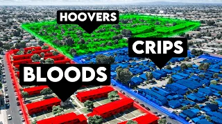 The Los Angeles Gang War Mapped