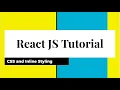 React JS Tutorial in Hindi CSS and component styling CSS Module
