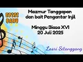 Download Lagu Mazmur Tanggapan||EDISI Baru| Minggu Biasa XVI || 20 Juli 2025 || Lasri Sitanggang