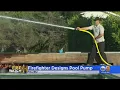 LA Firefighter Says His Pool Pump System Gives Homeowners A Fighting Chance Against Wildfires