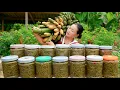 Download Lagu Harvesting Green Beans - How to Make Simple Pickles From Green Beans | Trieu Mai Huong.