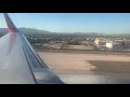 Southwest Airlines Boeing 737 flight1902 Landing at LAS