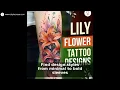 64 Lily Flower Tattoo Ideas Meanings Top Inspirations