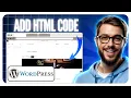 How To ADD HTML CODE in WordPress Quick And Easy
