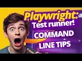 Playwright Test runner Command Line Secrets