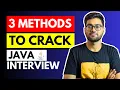 3 Methods to CRACK Java Interview 2026 Java Interview Books Interview tips
