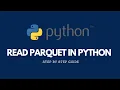 Reading Parquet Files in Python