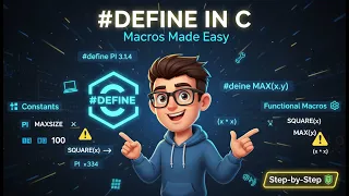 C Programming Macros Tutorial Using for Functions Constants