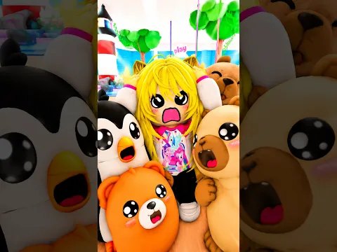 My Power Drew Every Animal to Me… Until Dad Took Advantage🐧😨🐉#roblox  #berryave #brookhaven