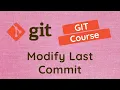 19 Modify or Change the last or latest commit using the amend command in the GIT Project - GIT