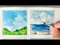 Easy Watercolor Painting Ideas to Try Tiny Super Relaxing