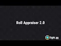 TUTORIAL Roll Appraiser 2 0
