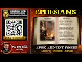 49 The Book EPHESIANS KJV Read By Alexander Scourby and TEXT Synced Together