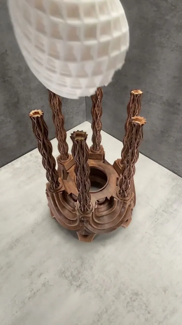 Hourglass Lamp