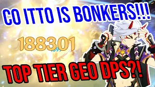 C0 Arataki Itto is BONKERS! 4★ Weapon Showcase! Genshin Impact