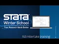Download Lagu 2022 Stata Winter School - Statistical Training | Stata Made Easier