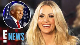 Carrie Underwood PERFORMING at Donald Trump's 2025 Presidential Inauguration | E! News
