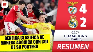 VERGUENZA de REAL MADRID. NO PUDO con BENFICA de MOURINHO y DEBERÁ JUGAR PLAYOFFS | Champions League
