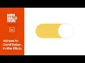 Animate An Button In After Effects
