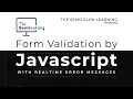 Complete form validation using Javascript - The Semicolon