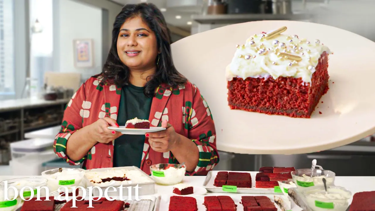 How I Developed The Perfect Chocolatey Red Velvet Cake   Bon Apptit