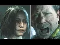 Desperate Father Protecting His Zombie Daughter - Resident Evil 2 Remake 2019