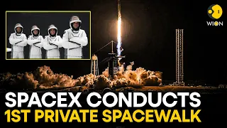 SpaceX LIVE: SpaceX Polaris Dawn astronauts attempt first-ever private spacewalk | WION LIVE