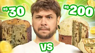 COMIDA CARA vs COMIDA BARATA: Panetone de 200 REAIS?? | Brino é Coisa Nossa
