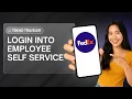 HOW TO LOGIN INTO THE FEDEX EMPLOYEE SELF SERVICE PORTAL 2025 FEDEX EMPLOYEE LOGIN