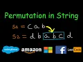Permutation in String Leetcode Anagram of string s1 in string s2