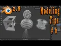 Quick modeling Tip 6 blender 2 8 wireframe modifier beginner tutorial 2020