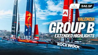 GROUP B | Extended Highlights | Spain Sail Grand Prix