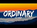 Download Lagu Alex Warren - Ordinary (Lyrics)