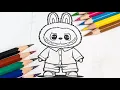 Labubu Coloring Pages
