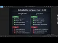 Stop Wasting Memory in C String vs StringBuilder vs Span Explained