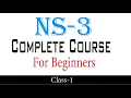 NS3 Course for beginners Class 1