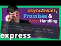 Async Await and Promises in Express for Node js