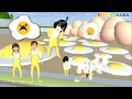 Download Lagu Muncul Monster Telur Ceplok Mata Sapi 😱 | Baby Celine Yuta Panggang Telur | Sakura School Simulator