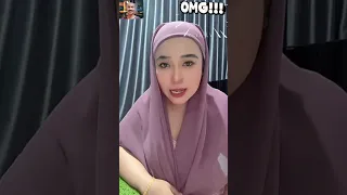 live blunder jilbab pulen sampe keluar nih