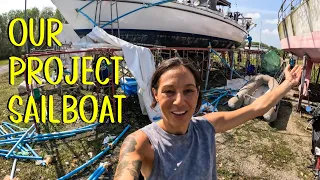Ripping out the ROT!! Project Sailboat – Sailing Nandji… Ep 304
