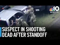 Suspect in deadly Berlin shooting dies after police standoff on I-495 in Lowell