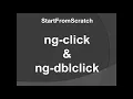 10 StartFromScratch AngularJS ng click ng dblclick